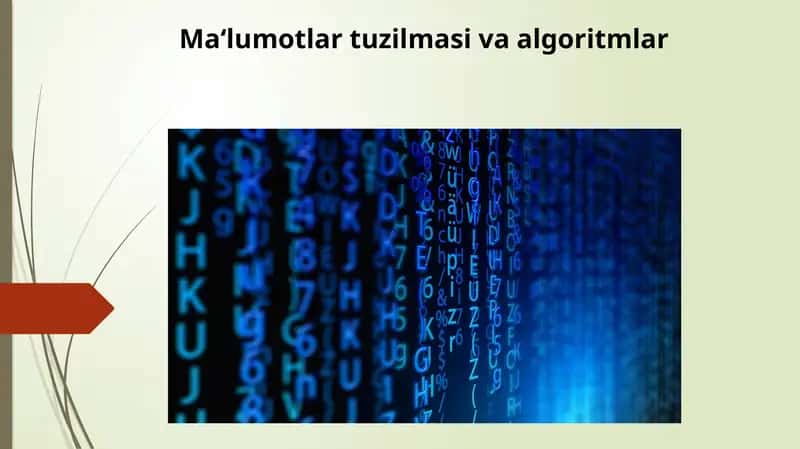 Ma‘lumotlar tuzilmasi va algoritmlar