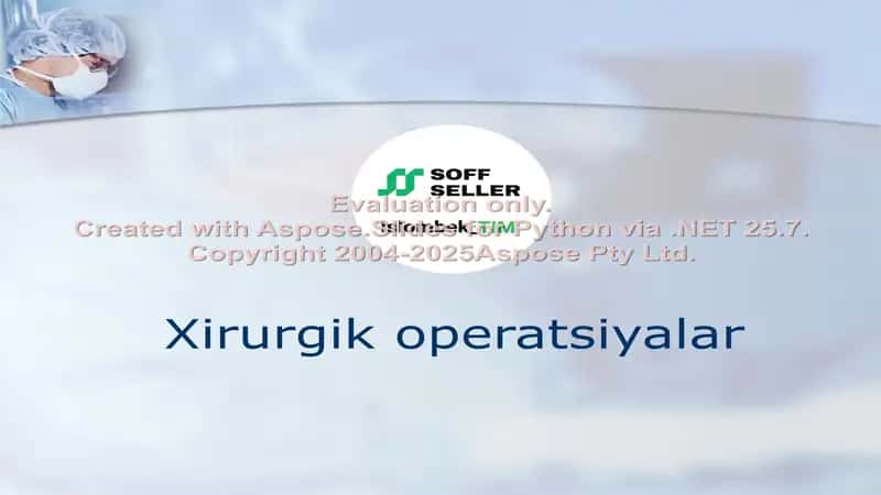 Xirurgik operatsiyalar