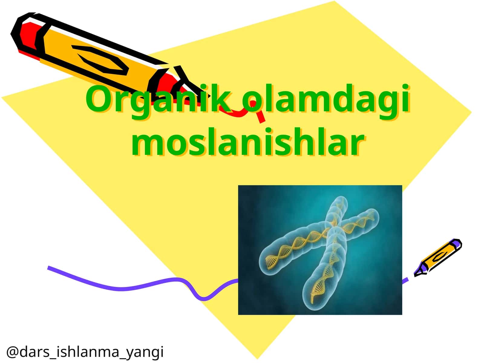 Organik olamdagi moslanishlar