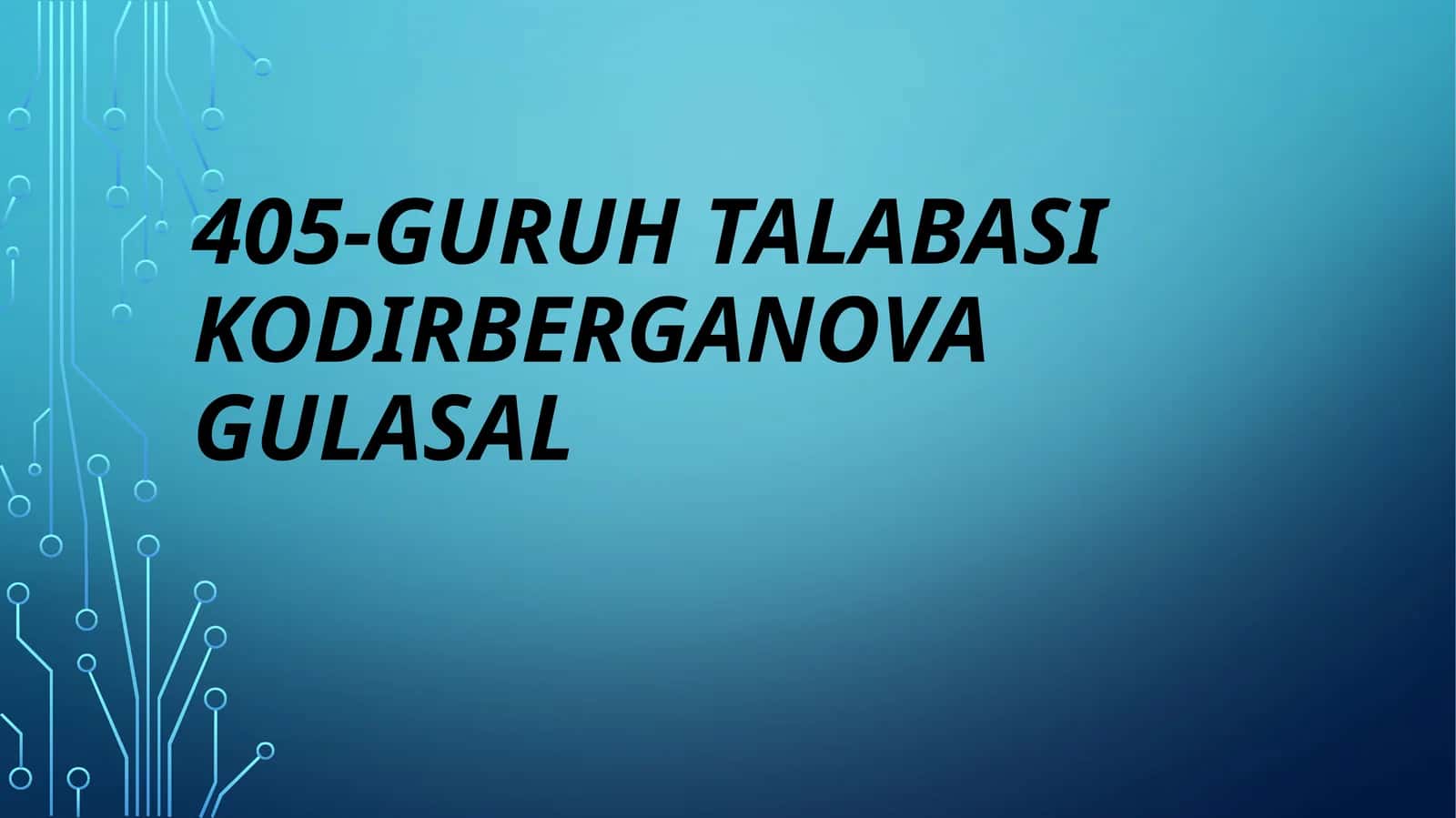 Maktabda tirik tabiat burchagini tashkil etish va unda olib boriladigan o'quv ishlari