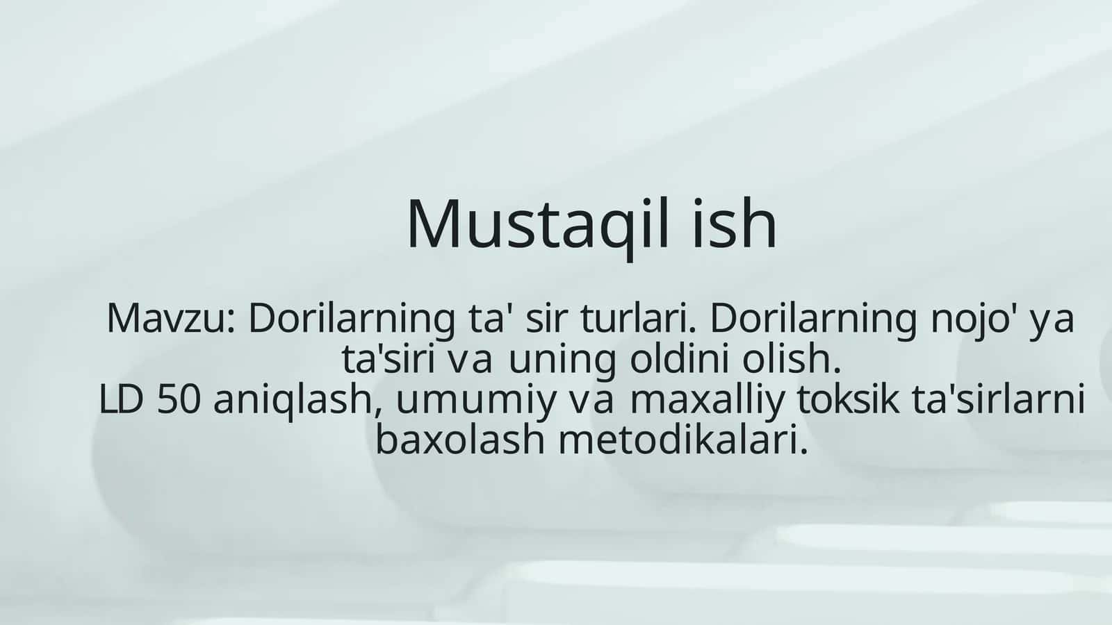 Dorilarning ta'sirturlari va davolash