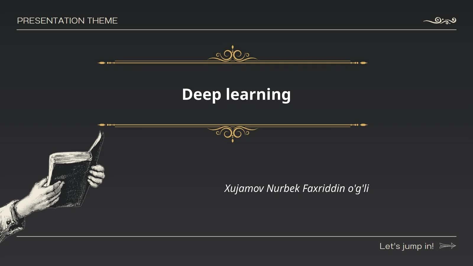 Chuqur o'rganish (Deep Learning)
