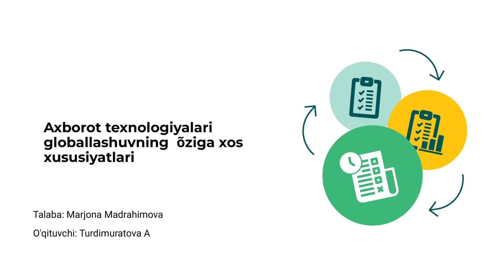 Axborot texnologiyalari globallashuvi