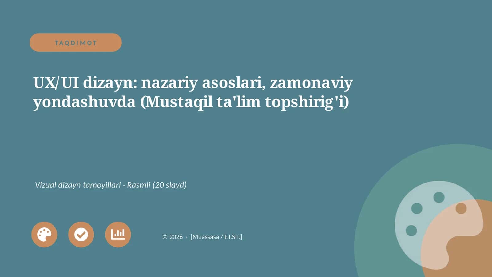 Ux/UI dizayn: nazariy asoslari, zamonaviy yondashuvda