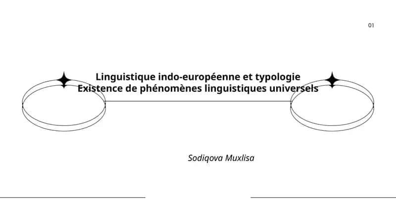 Linguistique indo-européenne et typologie