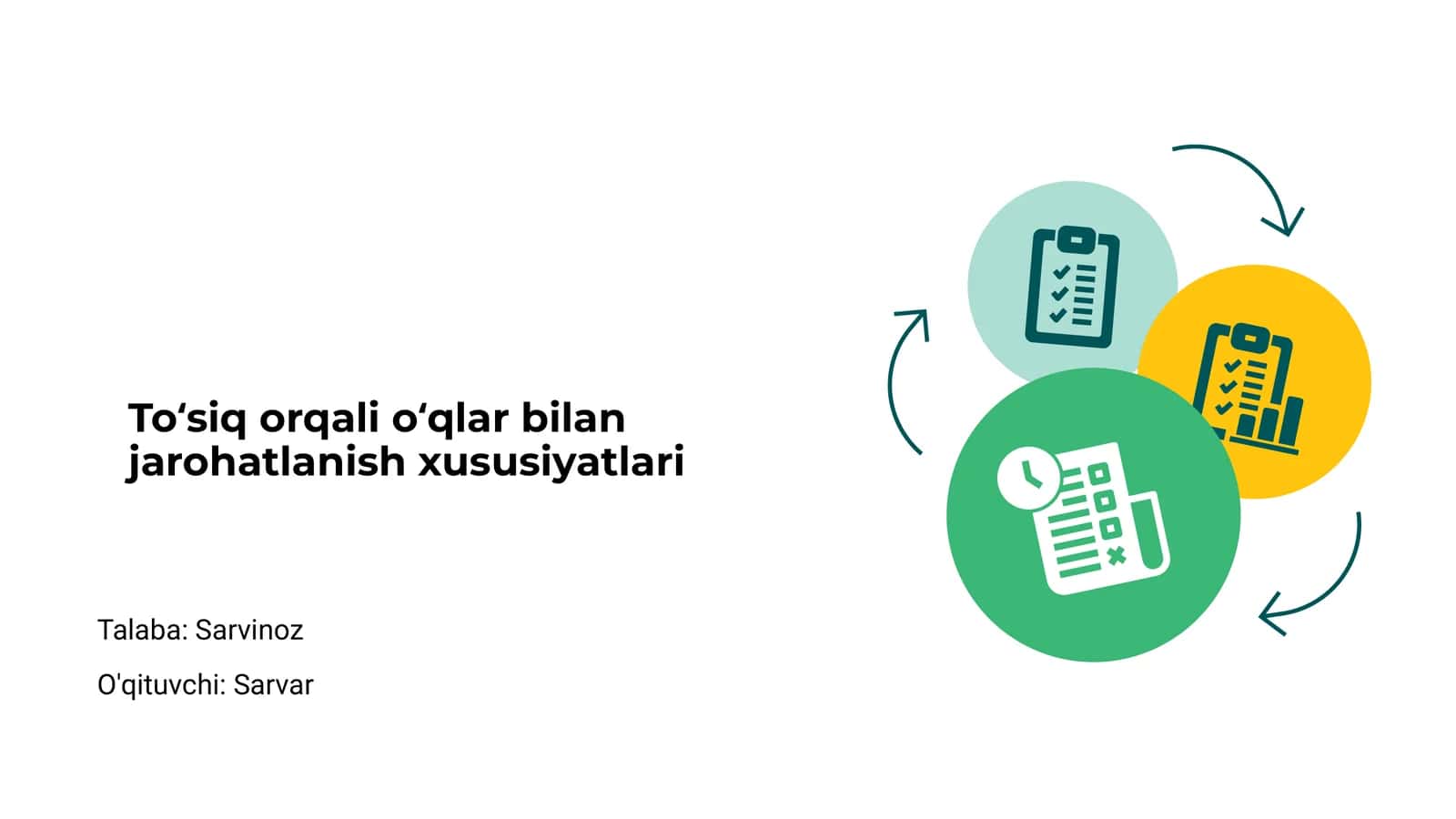 Toʻsiq orqali oʻqlar bilan jarohatlanish xususiyatlari
