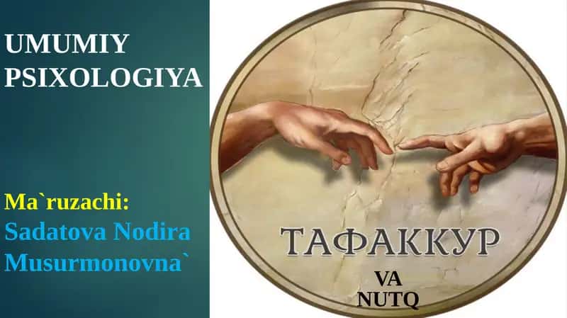 UMUMIY PSIXOLOGIYA