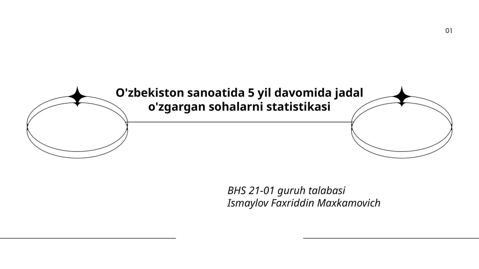 O'zbekiston sanoatida 5 yil davomida jadal o'zgargan sohalarni statistikasi
