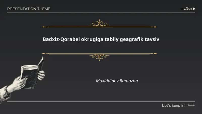 Badxiz-Qorabel okrugiga tabiiy geagrafik tavsiv