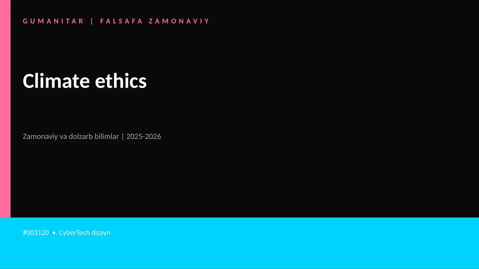 Climate ethics