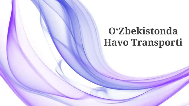 O'zbekistonda Havo Transporti