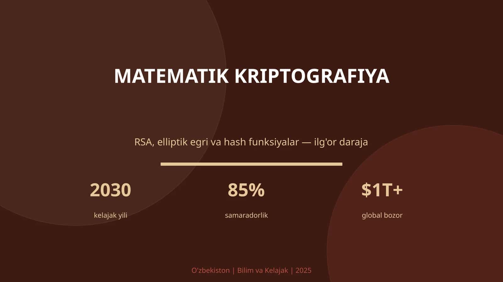 MATIMATIK KRIPTOGRAFIYA