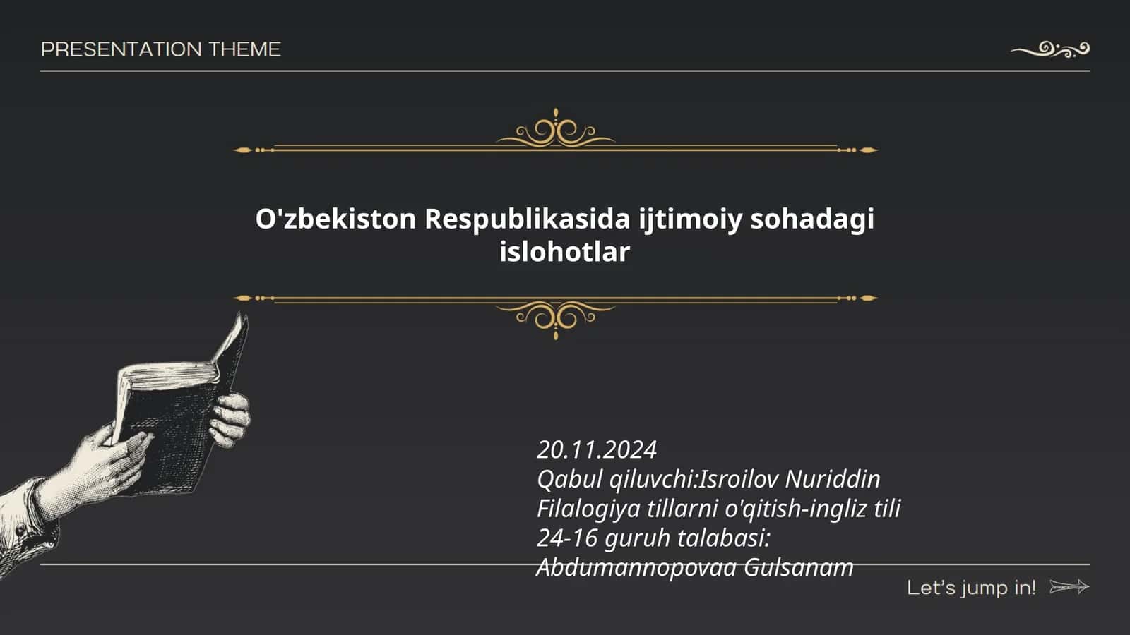 Filalogiya tillarni o'qitish-ingliz tili