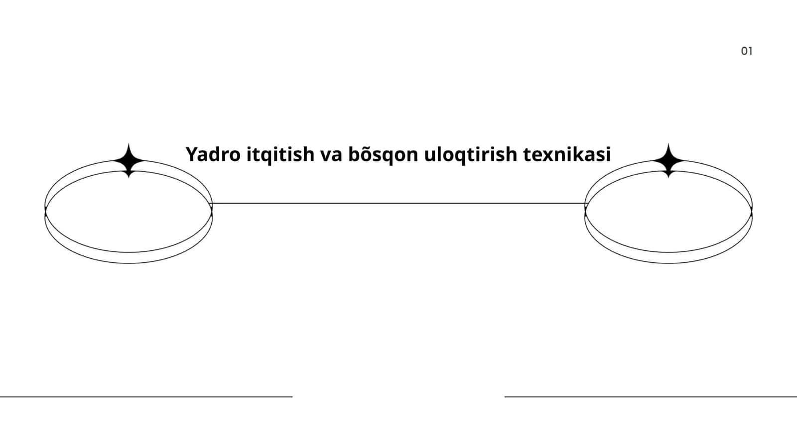Yadro itqitish va bõsqon uloqtirish texnikasi