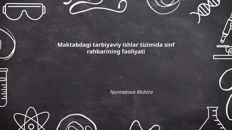 Sinf Rahbarining Faoliyati