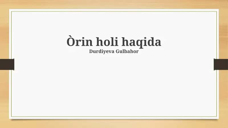 Oʻrin festivali