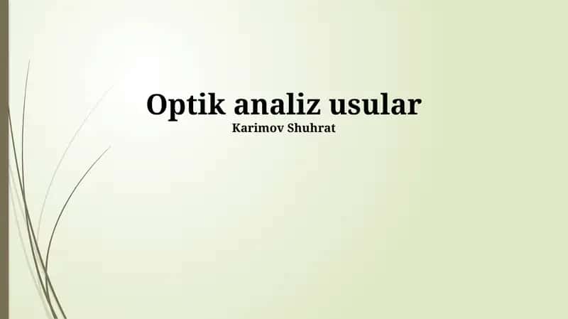 Optik tolali sensorlar