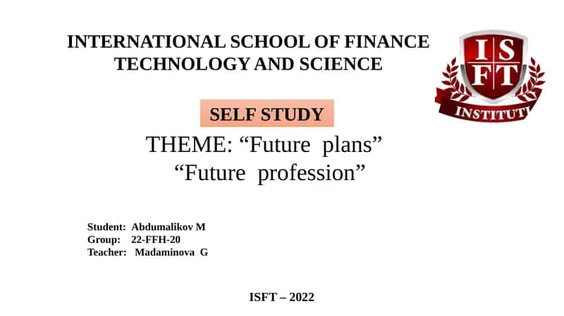 Futureplans