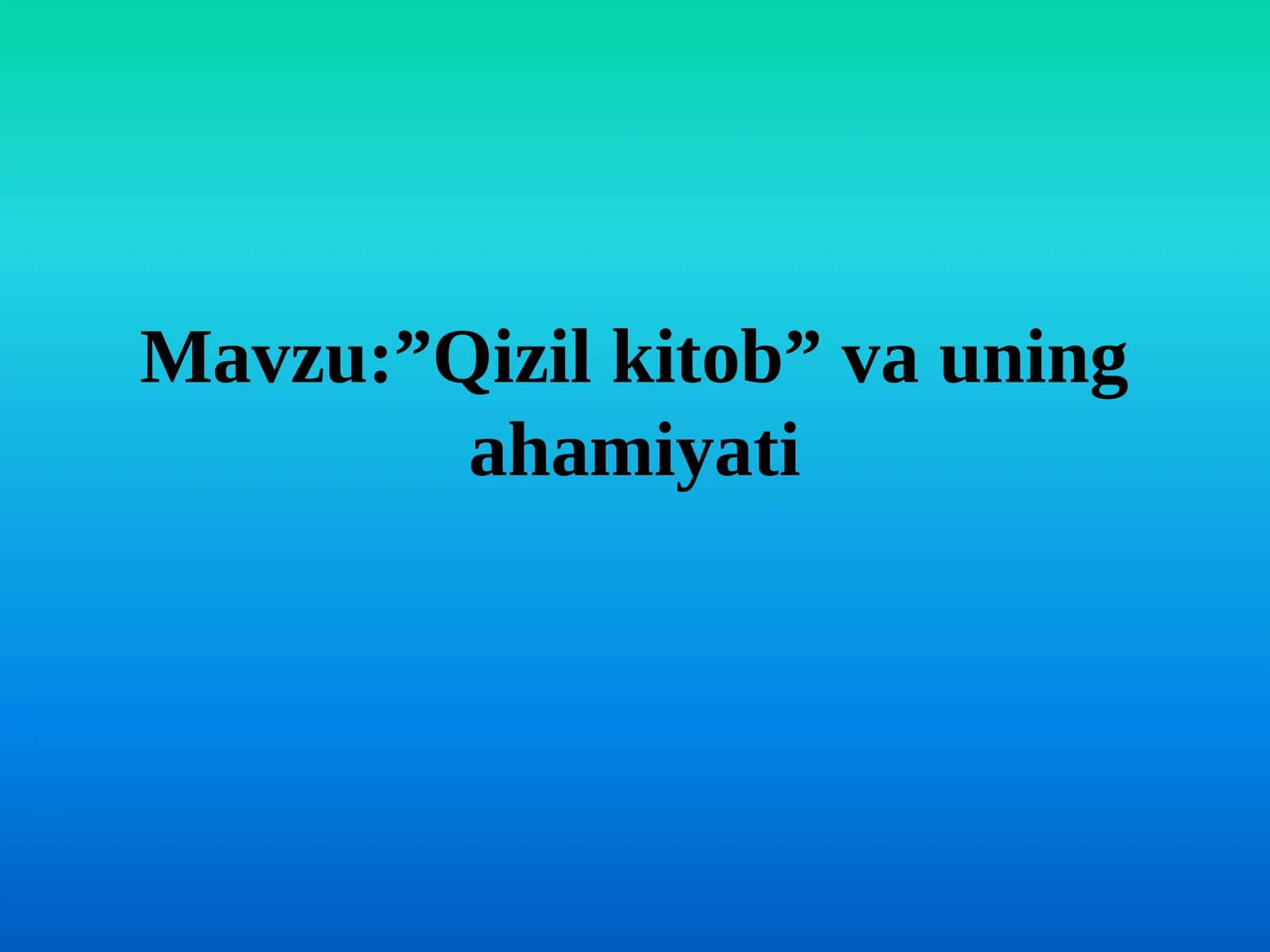 QizilKitob