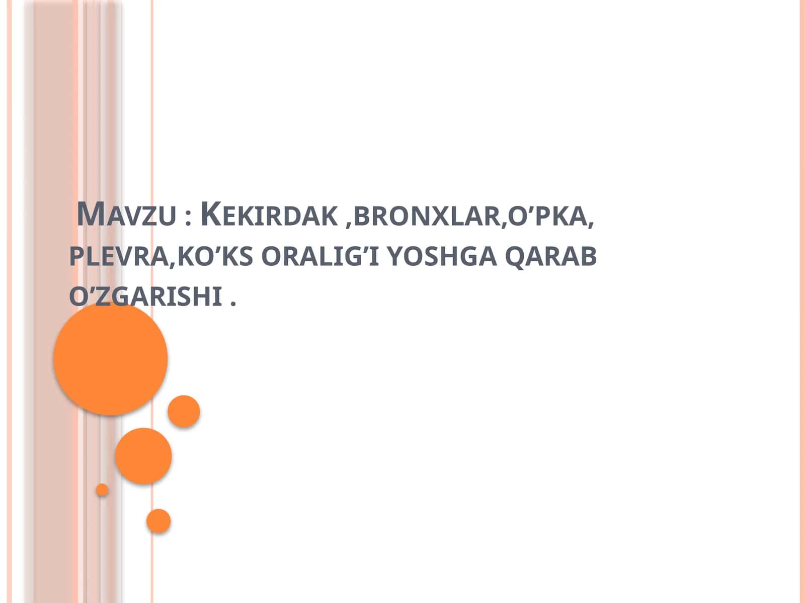 Kekirdak ANATOMIYA VA FIZALOGIYASI