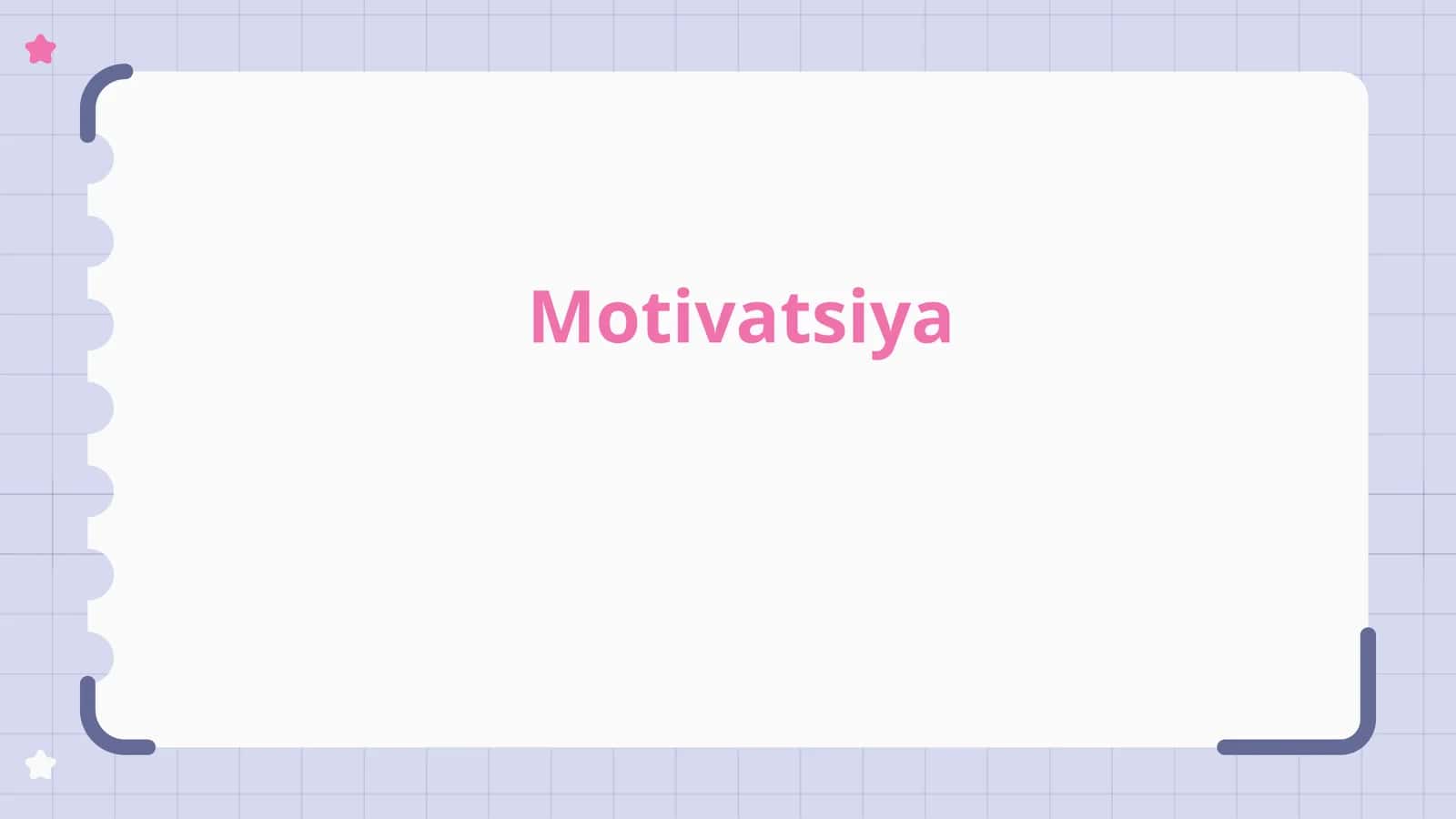 Motivatsiya