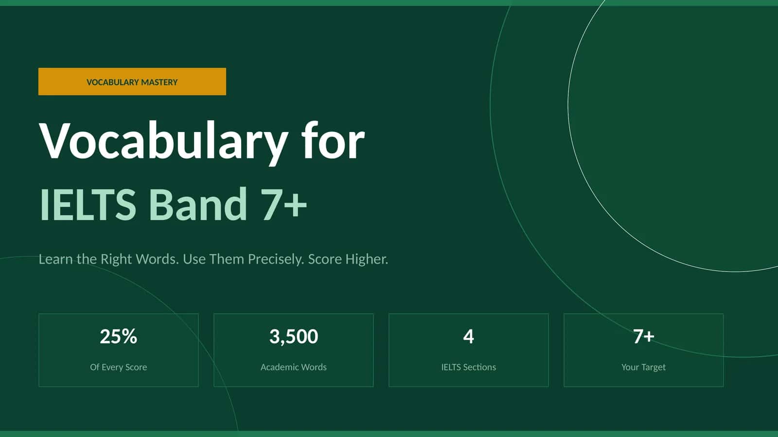 VOCABULARY MASTERY