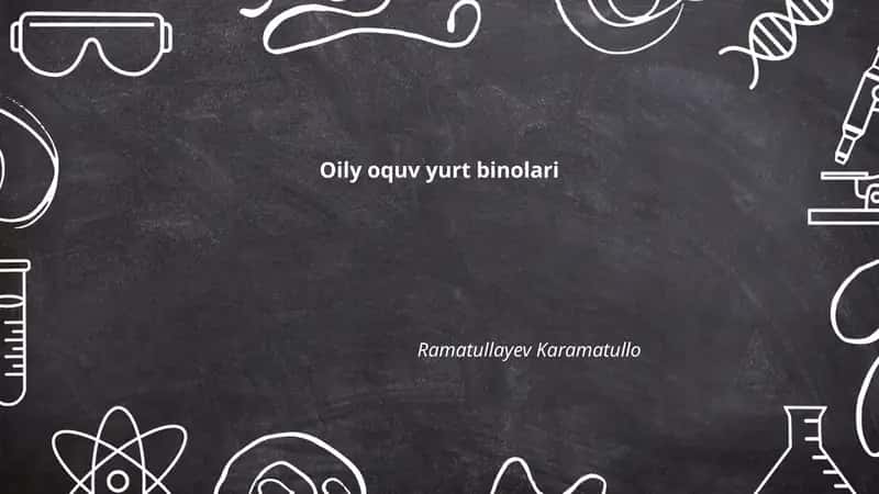 Oliy o'quv yurtlarining ekologik sog'lom joylashuvi