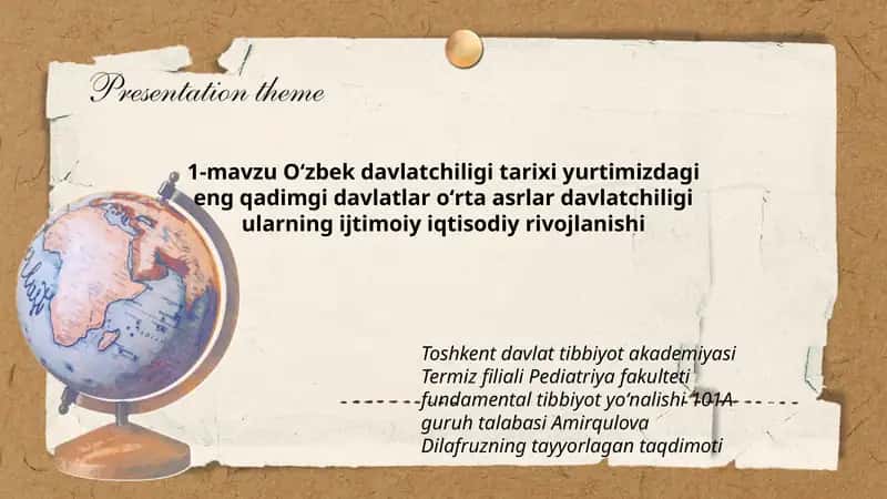 Oʻzbek davlatchiligi tarixi