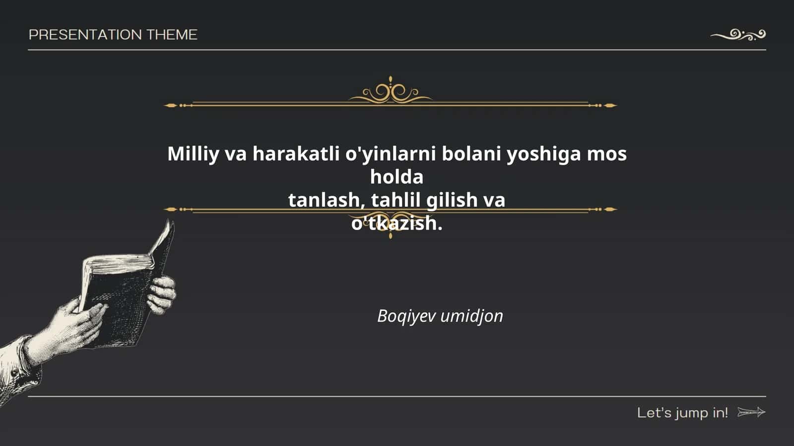Yoshga mos o'yinlar konsepsiyasi