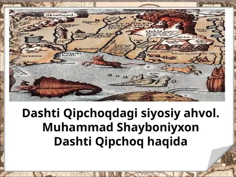 Dashti Qipchoqdagi siyosiy ahvol