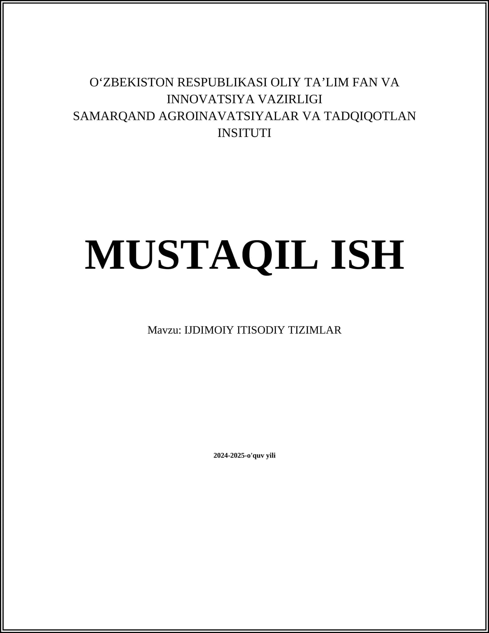 Ijtimoiy ijtimoiy va axborot tizimlari