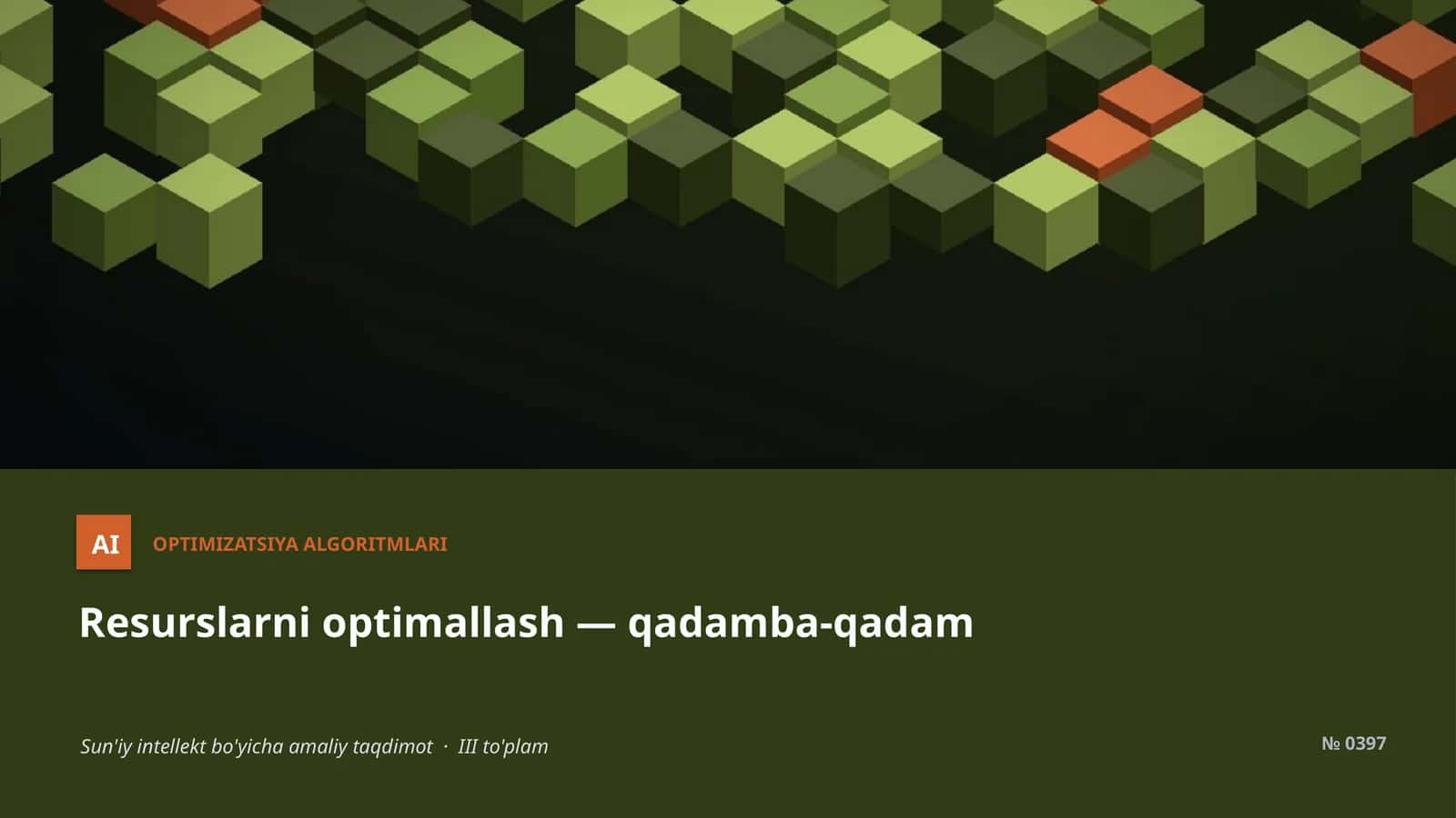 Optimizatsiya algoritmlari