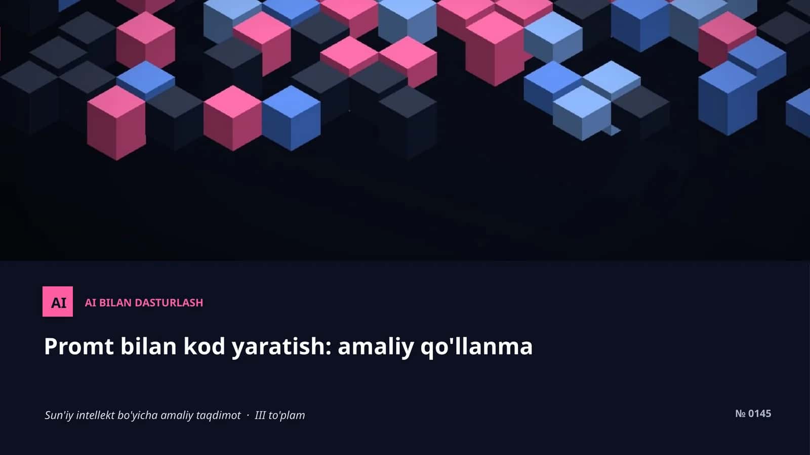 AI BILAN DASTURLASH