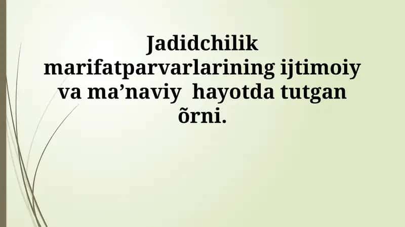 Jadidchilik harakati