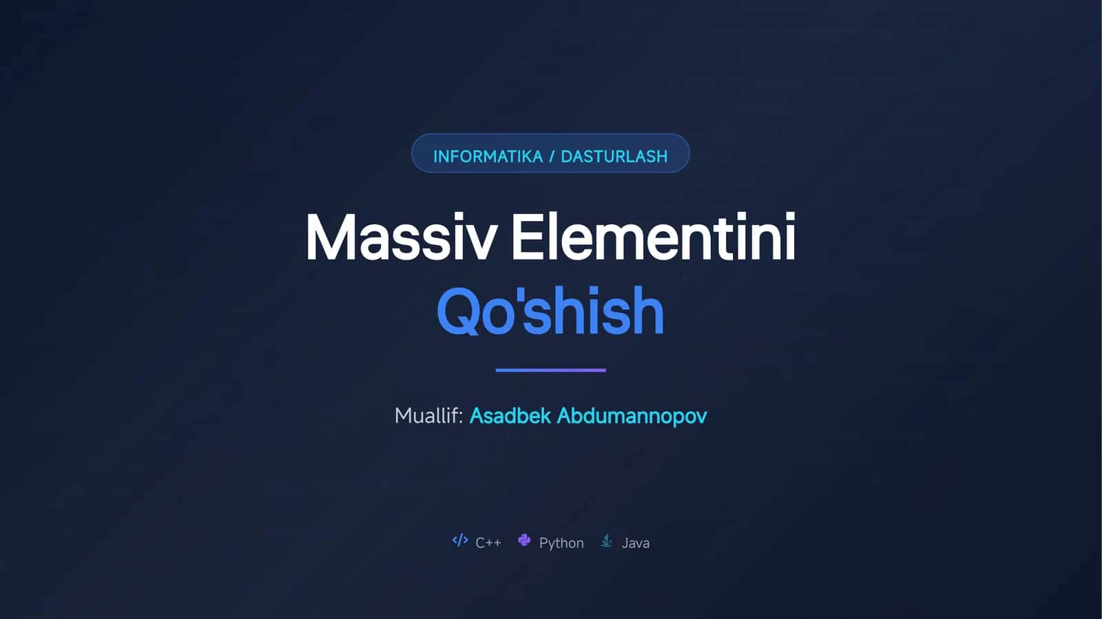 Massiv Elementini