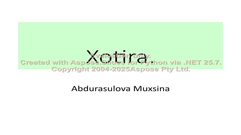Xotira