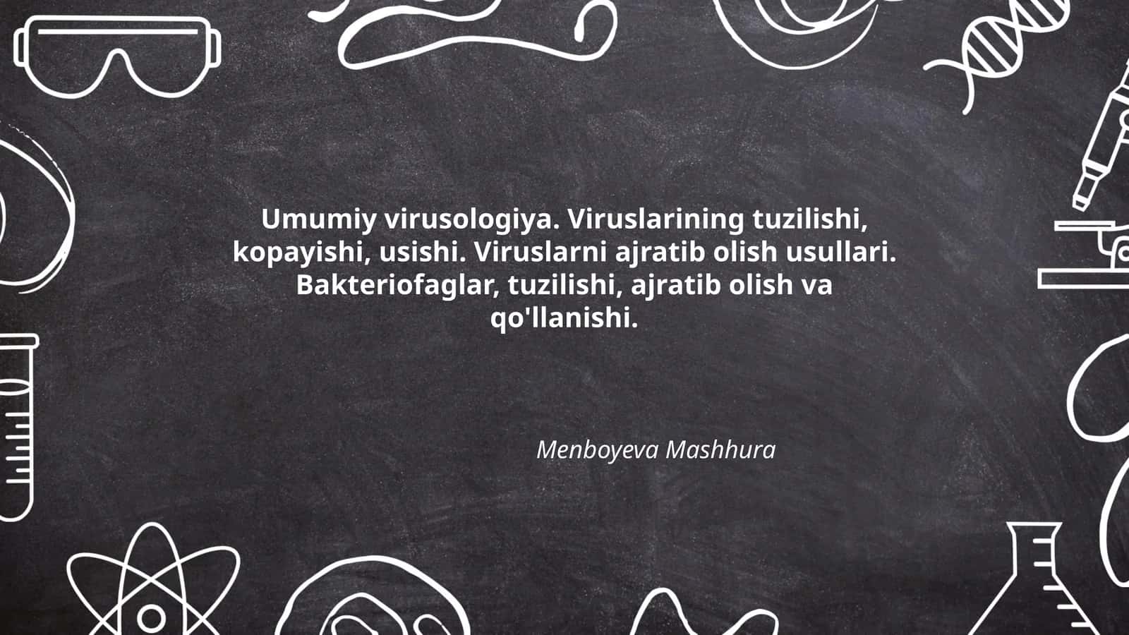 Umumiy virusologiya