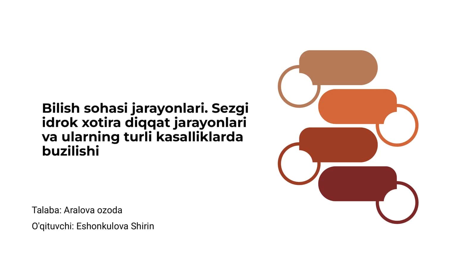 Bilish sohasi jarayonlari