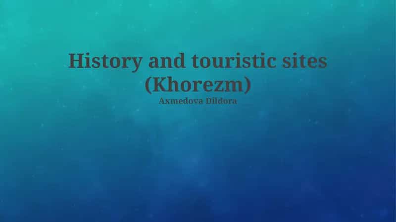 Khorezm: A Crossroads of Civilizations