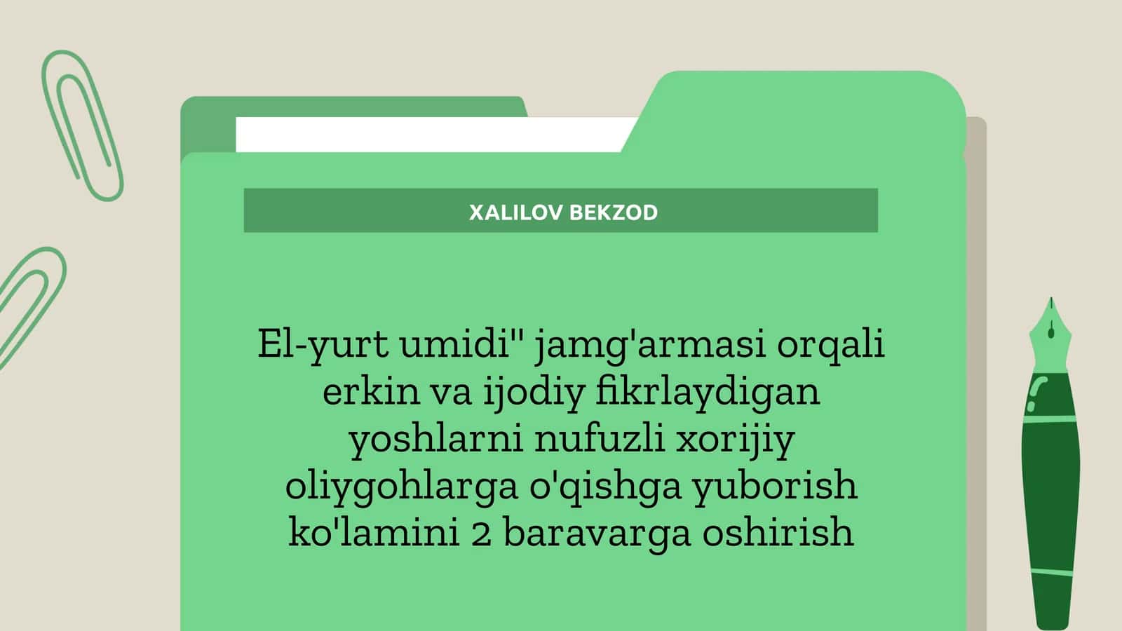 "El-yurt umidi" jamg'armasi