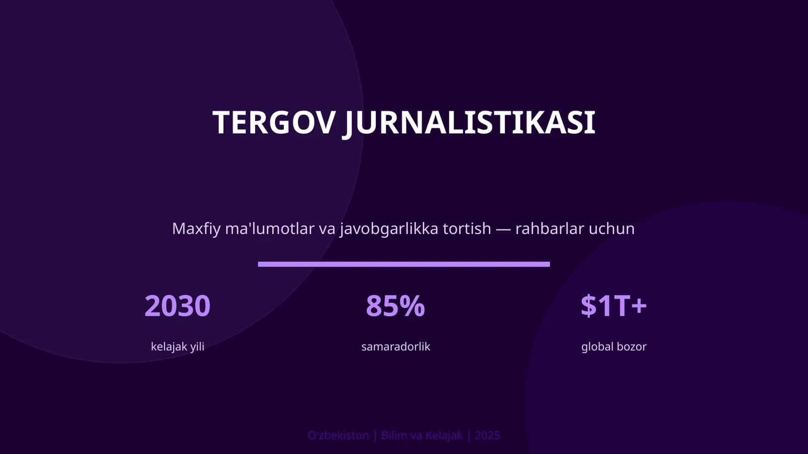 Tergov JURNALISTIKASI