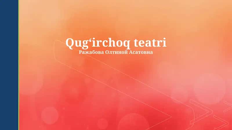 Qugʻirchoq teatri