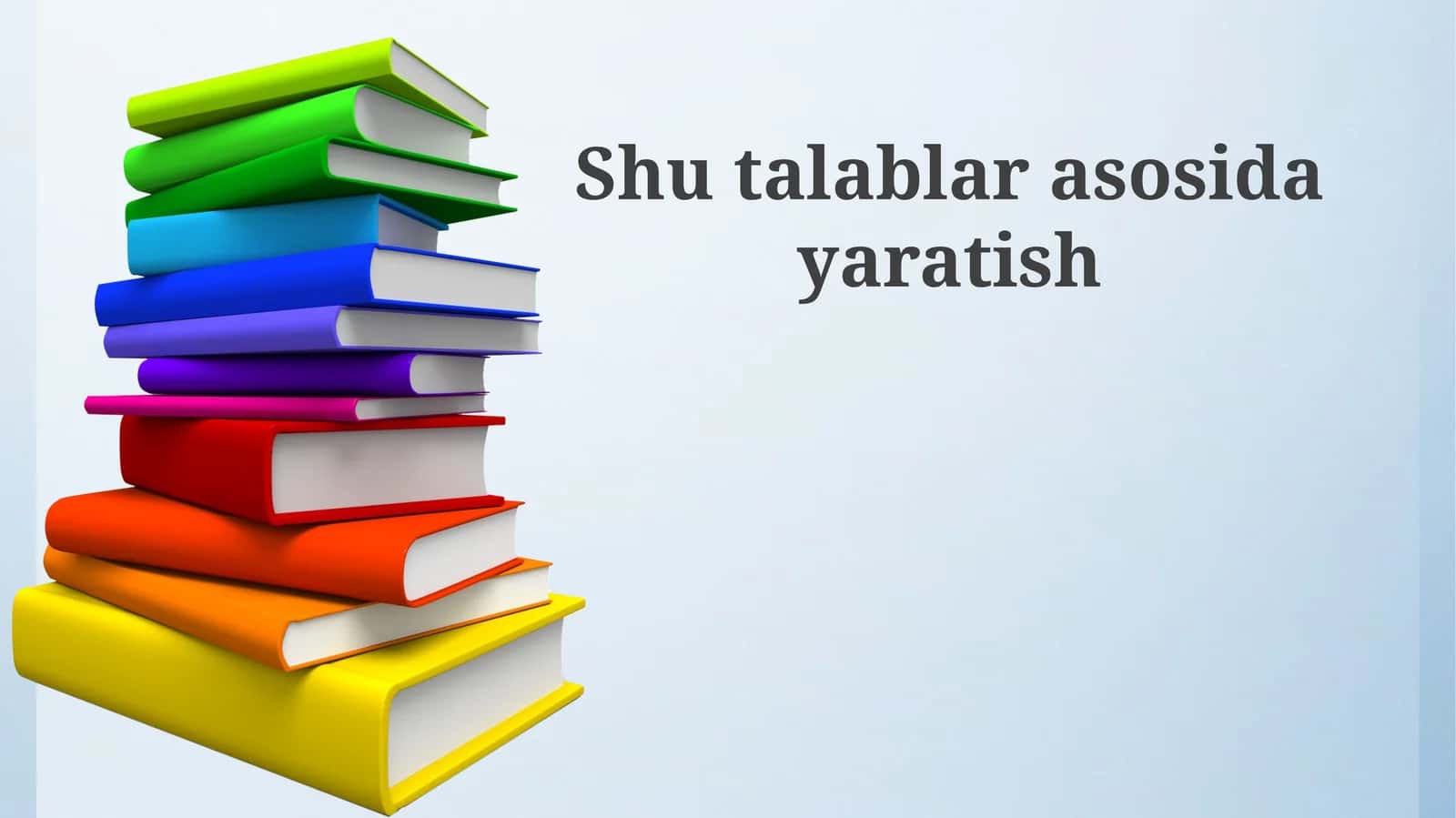 Talablar tahlili va loyihalashtirish