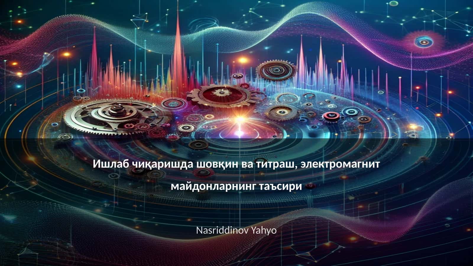 Shovqin va titrash tushunchalari