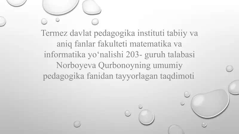 Mavorounnahrda Tarbiya va Pedagogik Fikrlar
