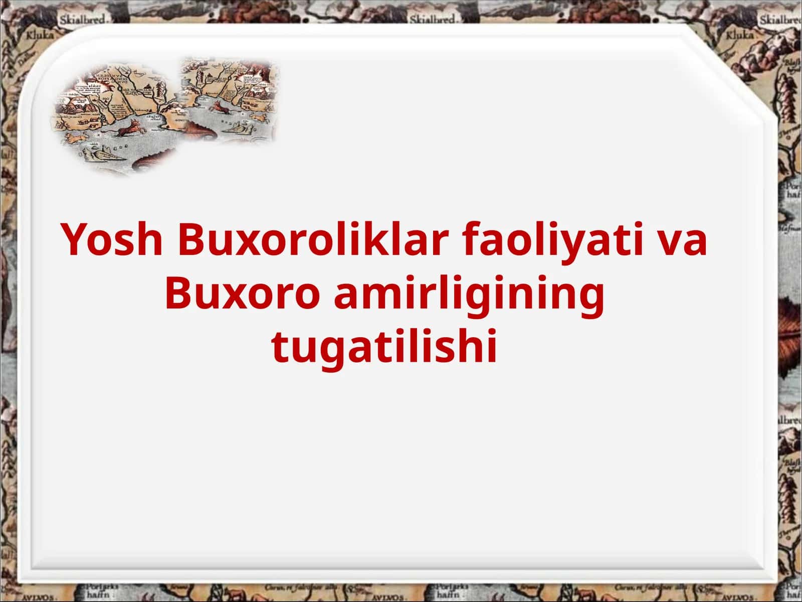 Yosh Buxoroliklar faoliyati va Buxoro amirligining tugatilishi