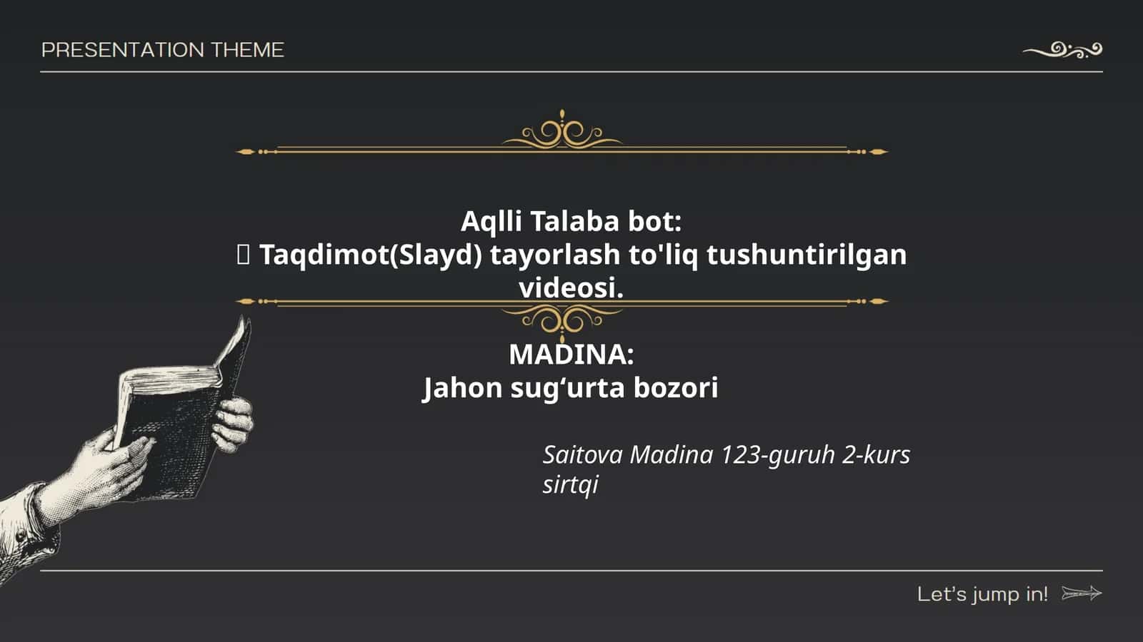 Aqlli Talaba bot