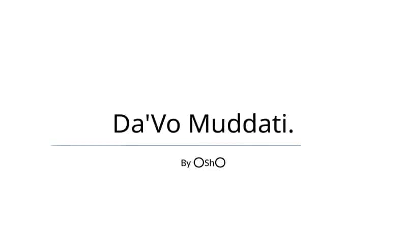 Da'Vo Muddati