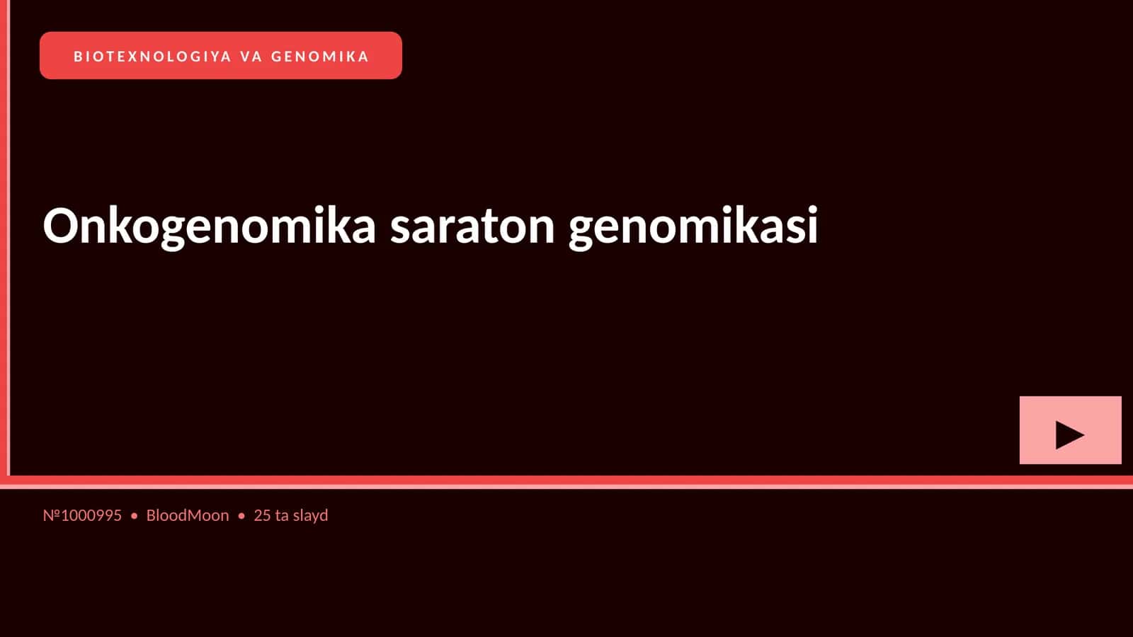 Onkogenomika saraton genomikasi