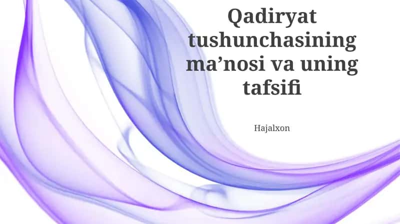 Qadriyatlar tushunchasining mohiyati